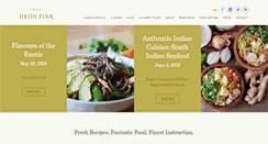 Desktop Screenshot of chefheidifink.com